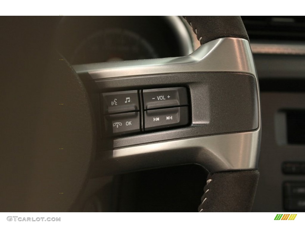 2012 Mustang Shelby GT500 Coupe - Kona Blue Metallic / Charcoal Black/White photo #23