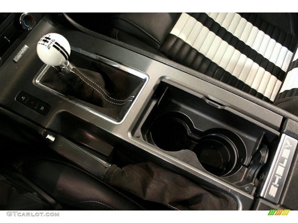 2012 Mustang Shelby GT500 Coupe - Kona Blue Metallic / Charcoal Black/White photo #29