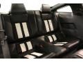 2012 Ford Mustang Charcoal Black/White Interior Rear Seat Photo