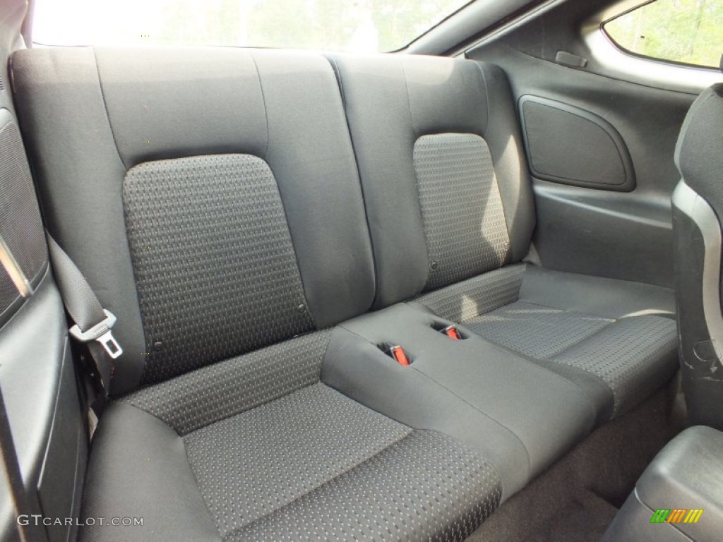 2008 Tiburon GS - Carbon Gray / GS Black Cloth photo #23