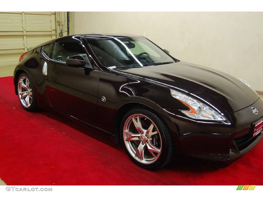 2010 370Z Sport Touring Coupe - Magnetic Black / Black Leather photo #1