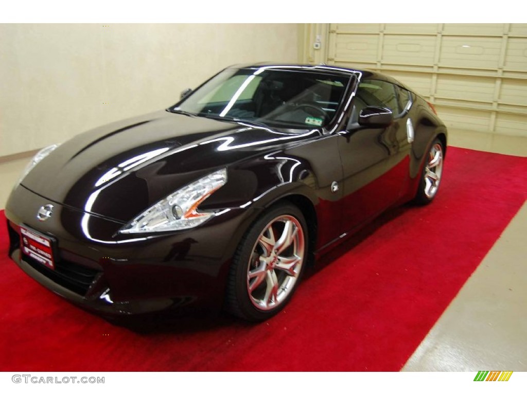 2010 370Z Sport Touring Coupe - Magnetic Black / Black Leather photo #3