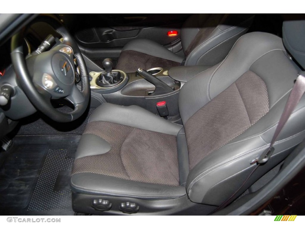 2010 370Z Sport Touring Coupe - Magnetic Black / Black Leather photo #10
