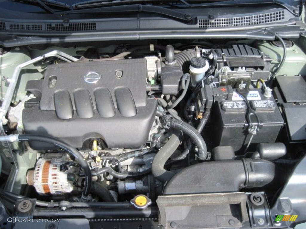 2007 Sentra 2.0 S - Metallic Jade / Beige photo #14
