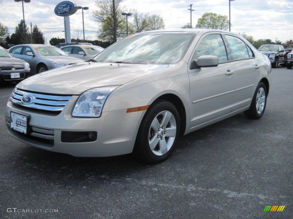 2009 Fusion SE - Smokestone Metallic / Camel photo #3