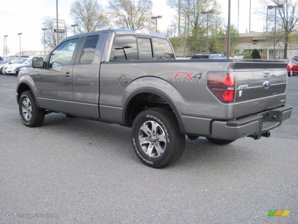 Sterling Gray Metallic 2012 Ford F150 FX4 SuperCab 4x4 Exterior Photo #63559666