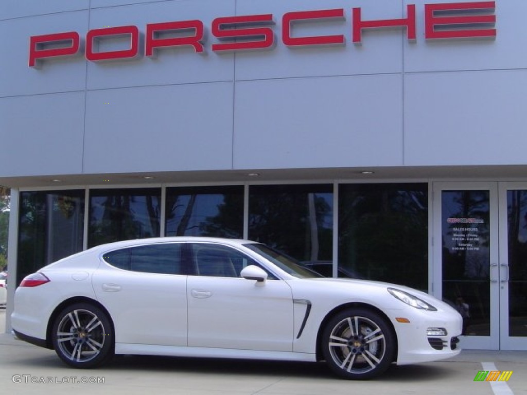Carrara White 2012 Porsche Panamera S Exterior Photo #63560392