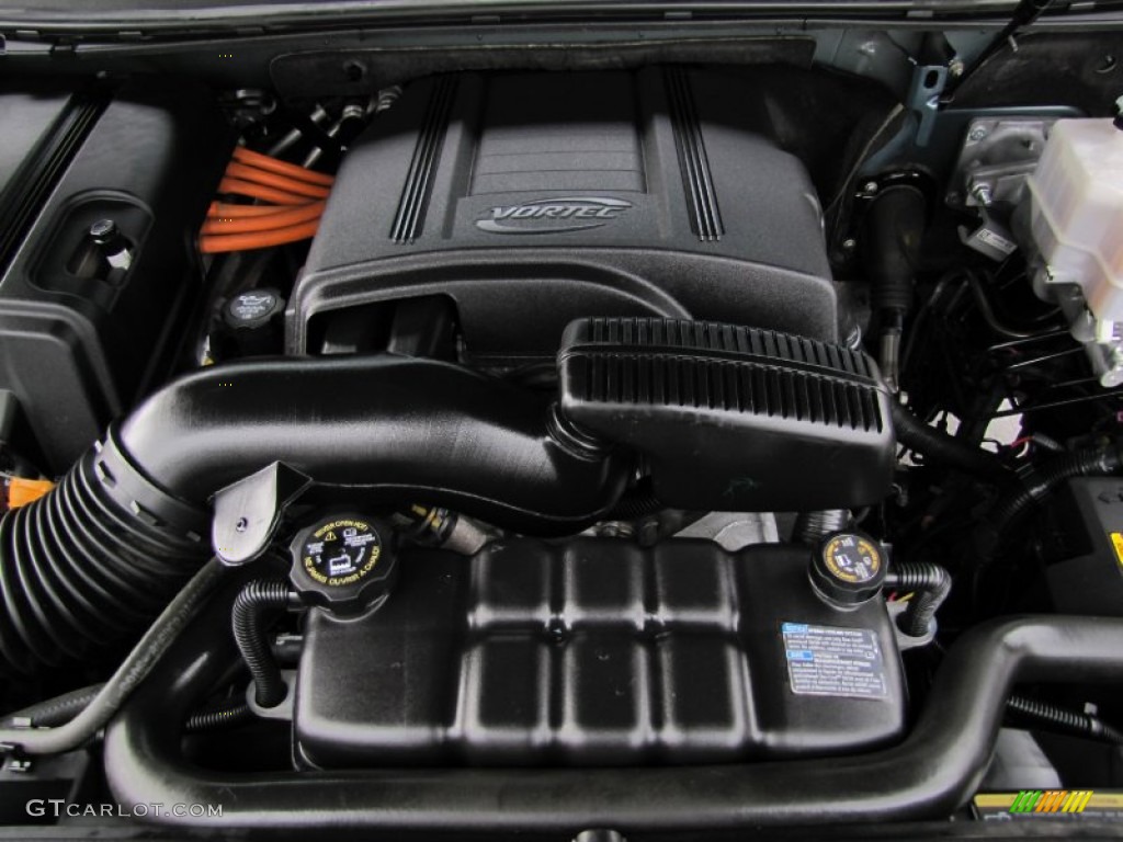 2009 Chevrolet Tahoe Hybrid 4x4 6.0 Liter OHV 16-Valve Vortec V8 Gasoline/Electric Hybrid Engine Photo #63560932