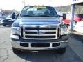 2005 True Blue Metallic Ford F350 Super Duty XLT SuperCab 4x4 Dually  photo #22