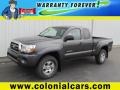 2010 Magnetic Gray Metallic Toyota Tacoma SR5 Access Cab 4x4  photo #1