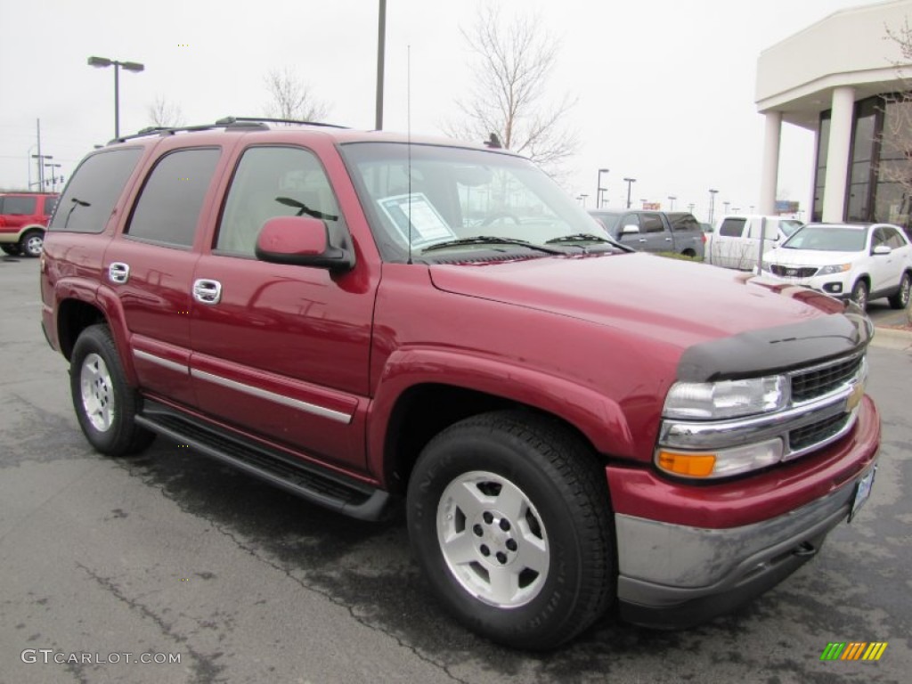 2006 Tahoe LT 4x4 - Sport Red Metallic / Tan/Neutral photo #1