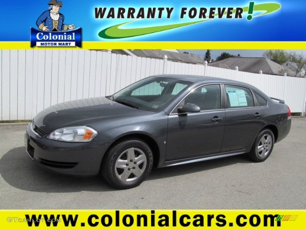 2010 Impala LS - Cyber Gray Metallic / Gray photo #1