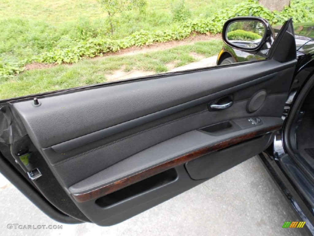 2010 3 Series 335i Coupe - Jet Black / Black photo #16