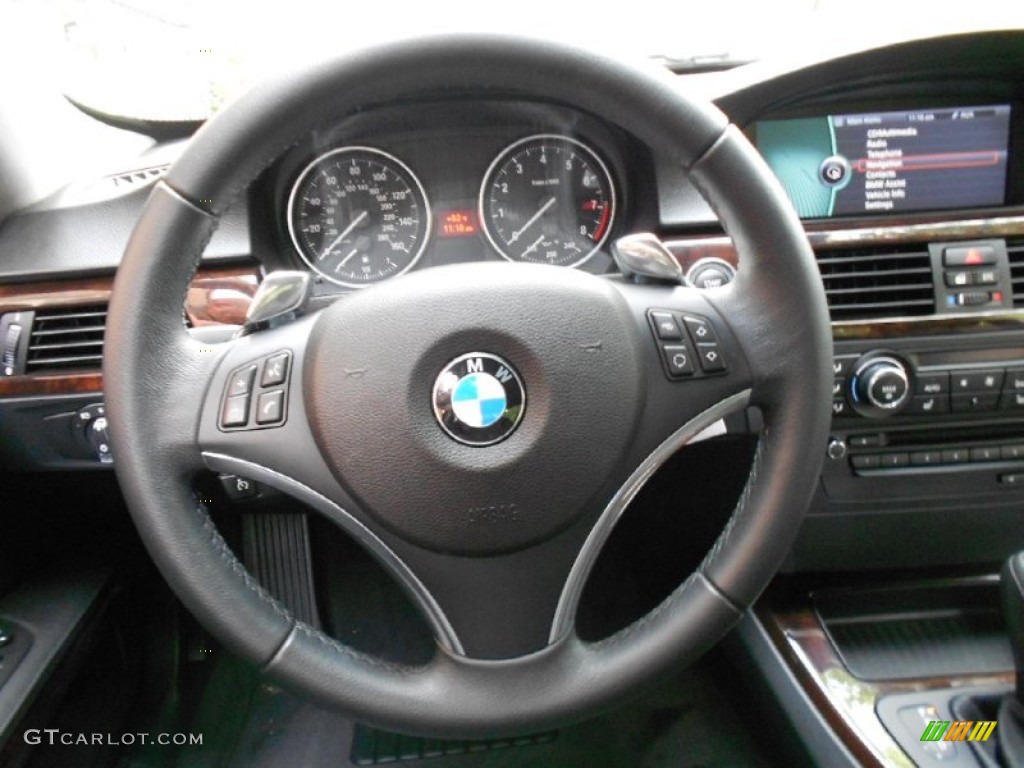 2010 3 Series 335i Coupe - Jet Black / Black photo #18
