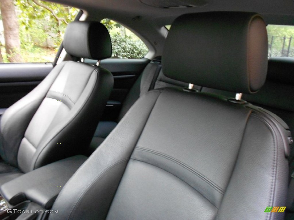 2010 3 Series 335i Coupe - Jet Black / Black photo #24