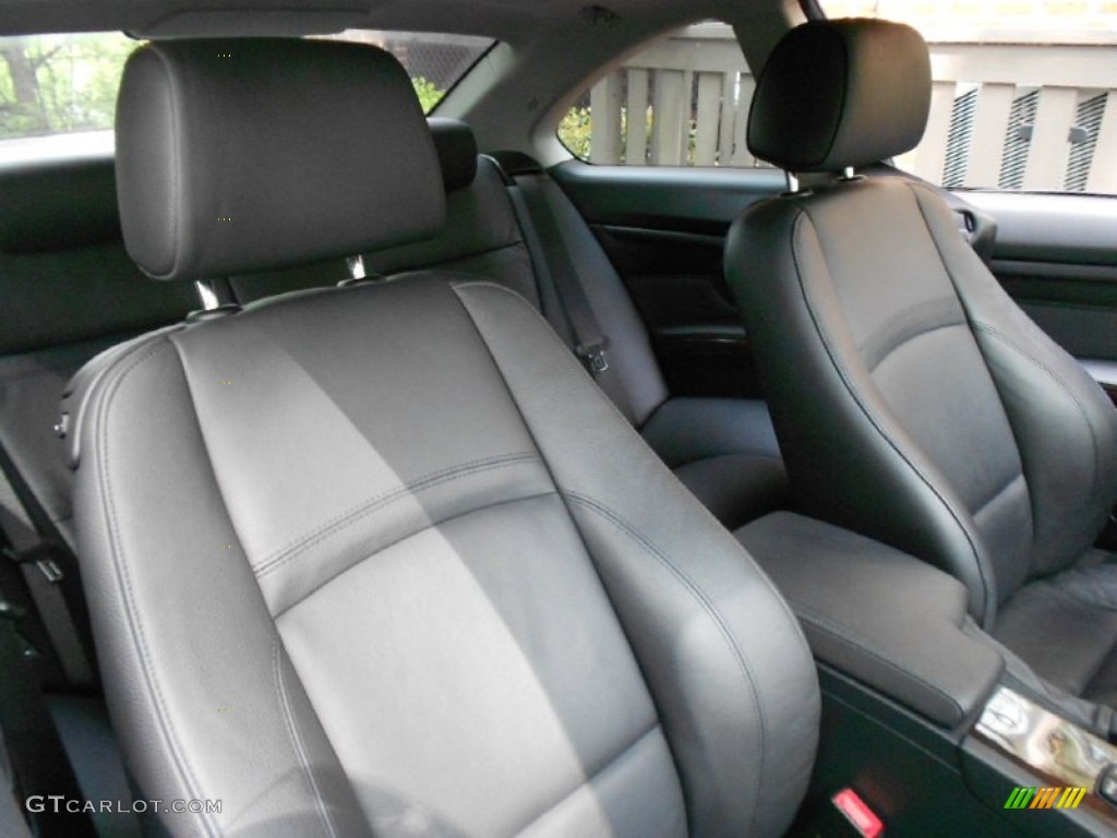 2010 3 Series 335i Coupe - Jet Black / Black photo #25