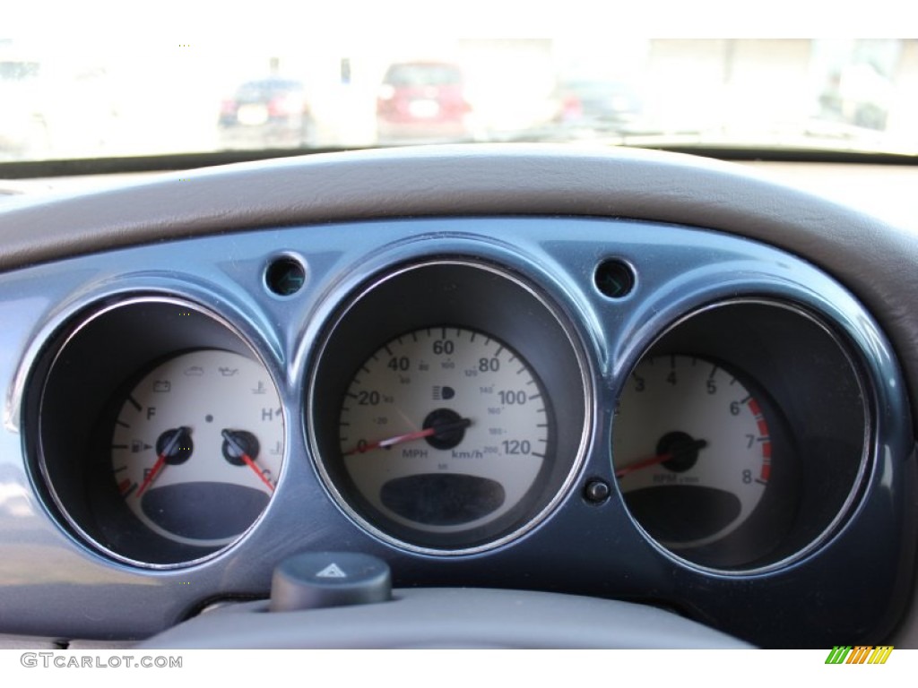 2002 PT Cruiser Touring - Steel Blue Pearlcoat / Taupe photo #6