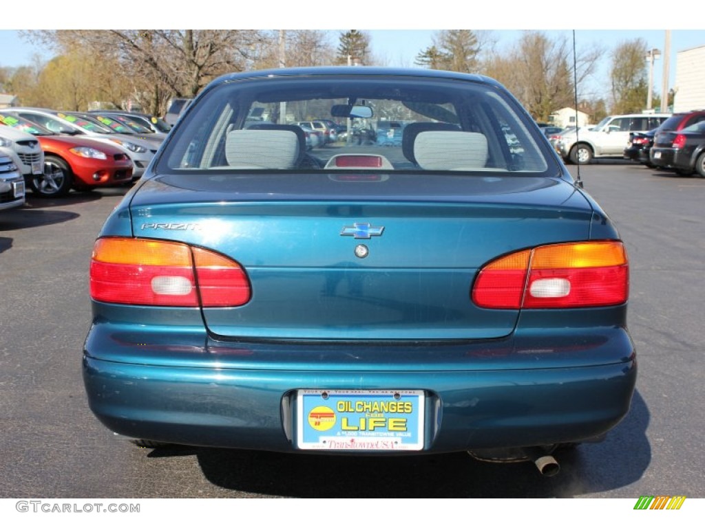 2000 Prizm  - Dark Blue-Green Metallic / Dark Charcoal photo #12