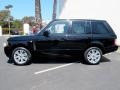 2012 Santorini Black Metallic Land Rover Range Rover HSE LUX  photo #2