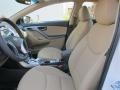 Beige 2013 Hyundai Elantra Limited Interior Color