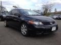 Nighthawk Black Pearl - Civic LX Coupe Photo No. 8