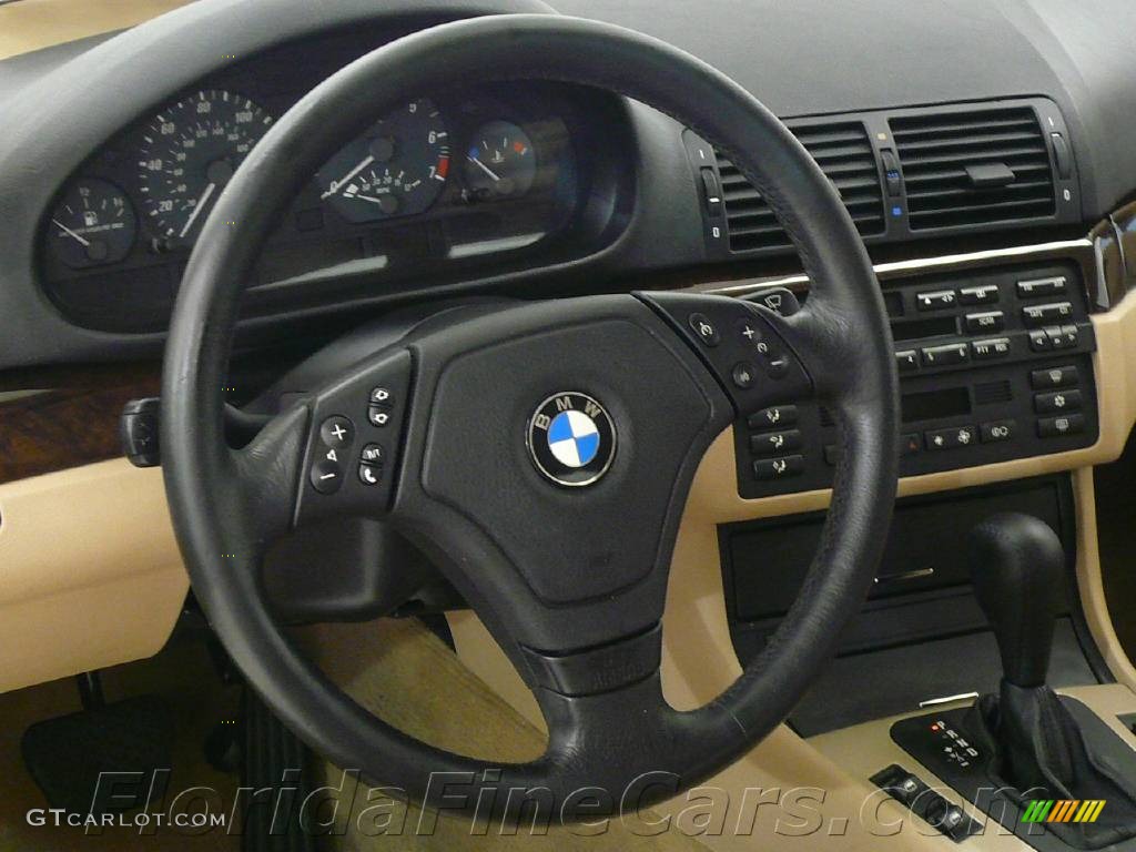 2000 3 Series 323i Coupe - Topaz Blue Metallic / Sand photo #16