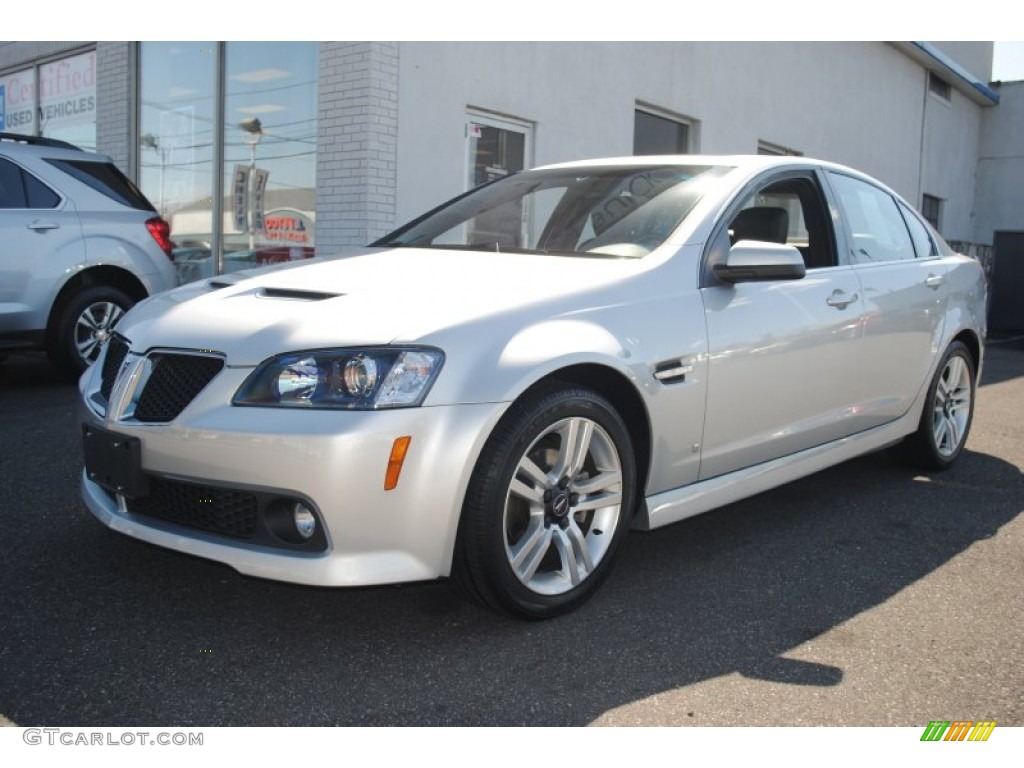 2009 G8 Sedan - Maverick Silver Metallic / Onyx photo #1