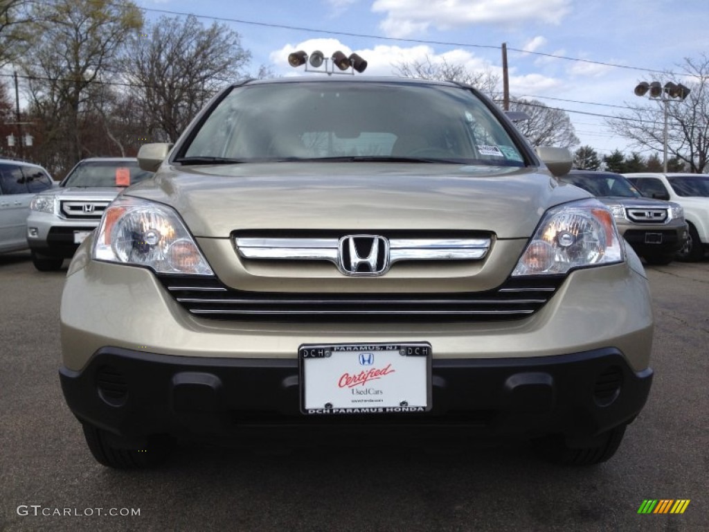 2009 CR-V EX-L 4WD - Borrego Beige Metallic / Ivory photo #6