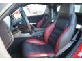 Red/Ebony Front Seat Photo for 2007 Chevrolet Corvette #63569514