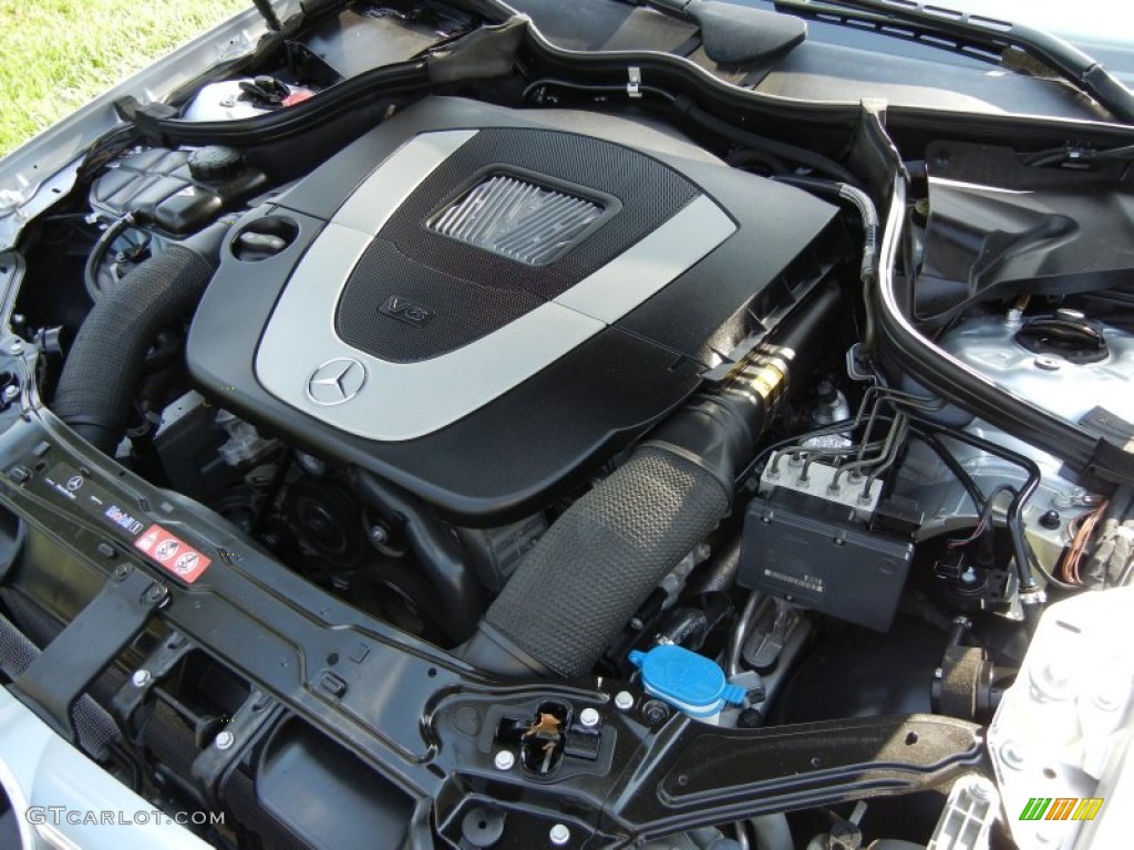 2009 Mercedes-Benz CLK 350 Cabriolet 3.5 Liter DOHC 24-Valve VVT V6 Engine Photo #63572279