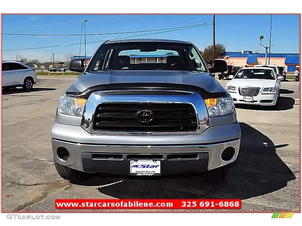 2008 Tundra CrewMax 4x4 - Silver Sky Metallic / Graphite Gray photo #11