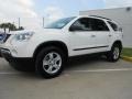 Summit White 2009 GMC Acadia SLE Exterior