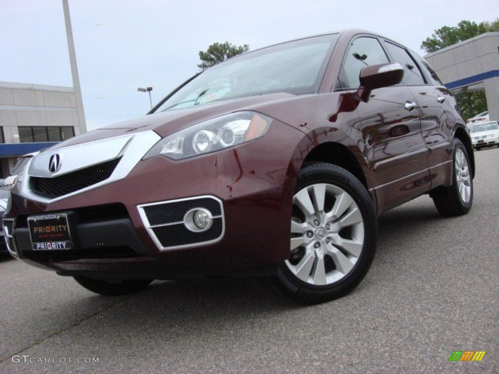 2011 RDX Technology - Basque Red Pearl / Taupe photo #1