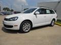 Candy White 2012 Volkswagen Jetta S SportWagen Exterior