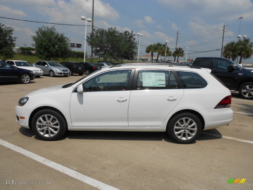 Candy White 2012 Volkswagen Jetta S SportWagen Exterior Photo #63573425