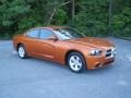 2011 Toxic Orange Pearl Dodge Charger SE  photo #1