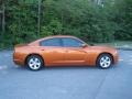 2011 Toxic Orange Pearl Dodge Charger SE  photo #2