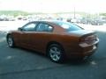 2011 Toxic Orange Pearl Dodge Charger SE  photo #9