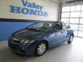 2009 Atomic Blue Metallic Honda Civic DX-VP Sedan  photo #1