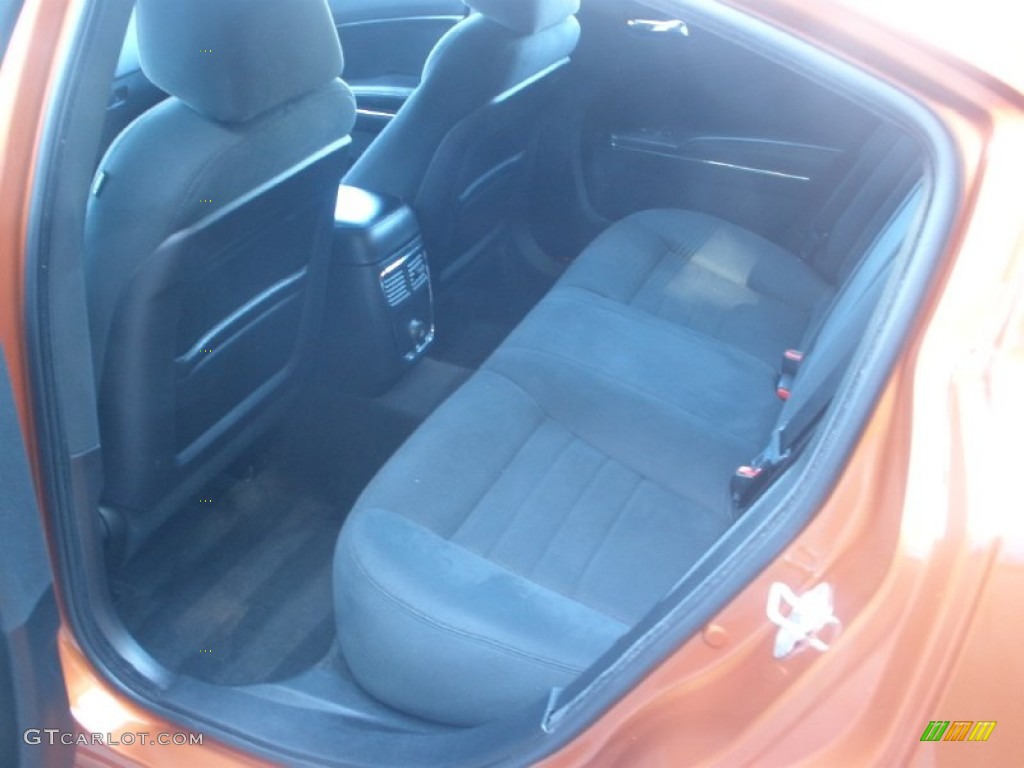 2011 Charger SE - Toxic Orange Pearl / Black photo #16