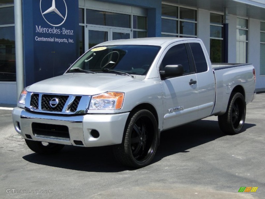 Radiant Silver Nissan Titan