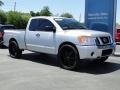 2009 Radiant Silver Nissan Titan SE King Cab  photo #14