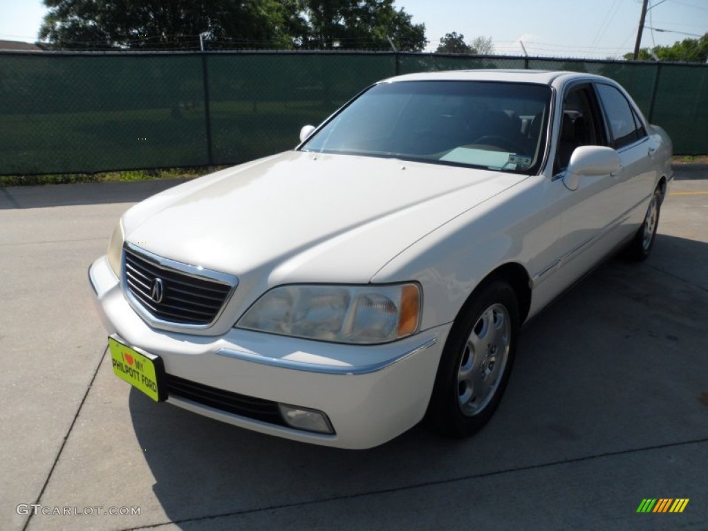 1999 RL 3.5 Sedan - Pearl White / Parchment photo #7