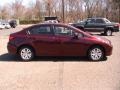 Crimson Pearl - Civic LX Sedan Photo No. 7