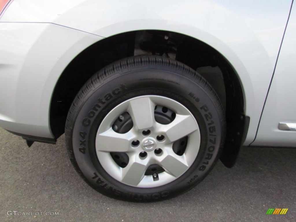 2011 Rogue S AWD - Silver Ice Metallic / Black photo #3