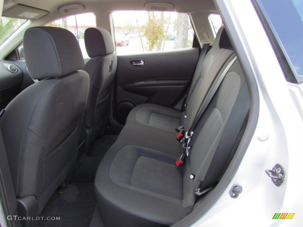 2011 Rogue S AWD - Silver Ice Metallic / Black photo #7