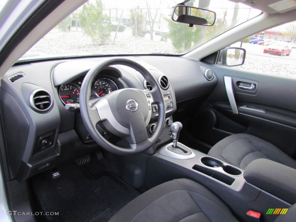 2011 Rogue S AWD - Silver Ice Metallic / Black photo #8