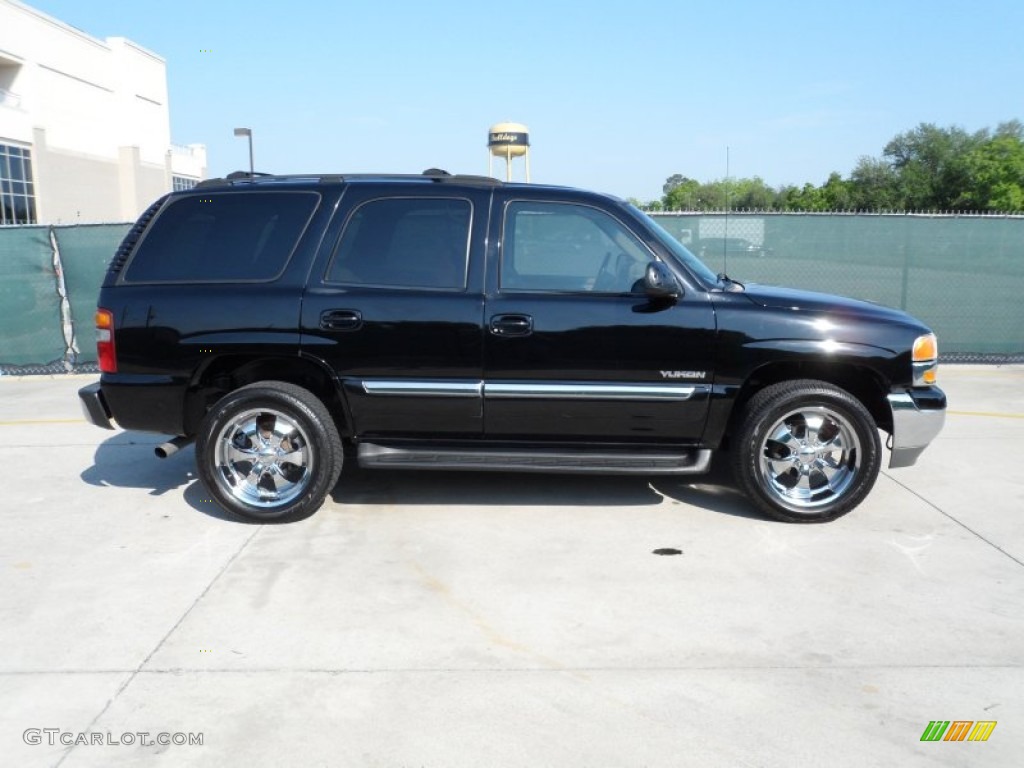 Onyx Black 2003 GMC Yukon SLE Exterior Photo #63578168