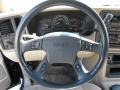 2003 GMC Yukon Neutral/Shale Interior Steering Wheel Photo