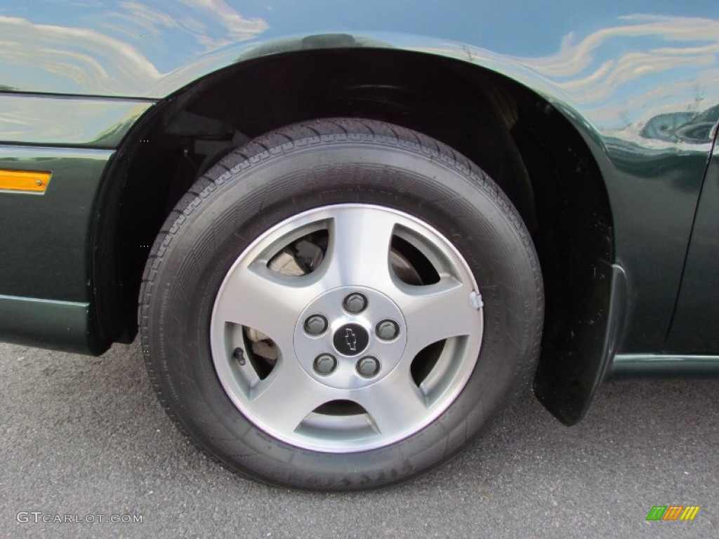 2002 Malibu LS Sedan - Forest Green Metallic / Gray photo #3